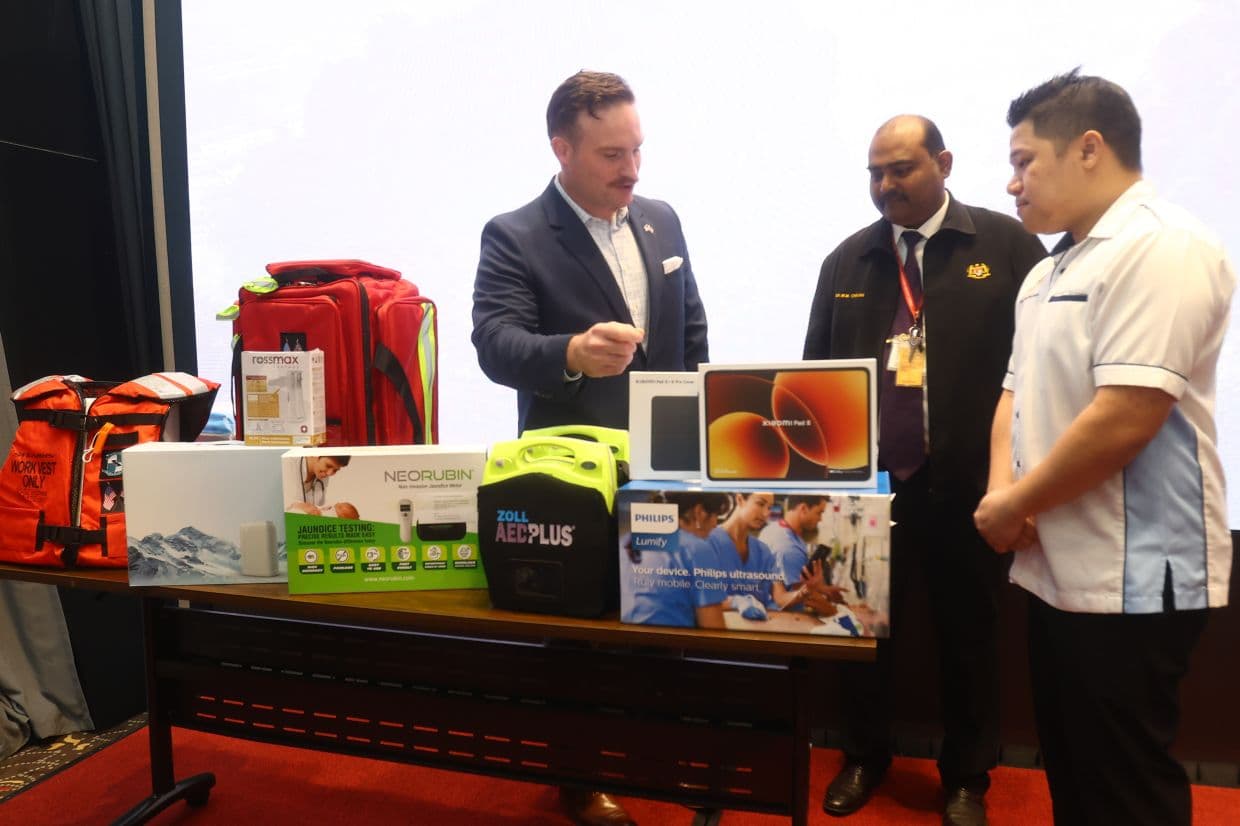 Flying Doctor Service in Perak gets RM124,000 boost from US Embassy