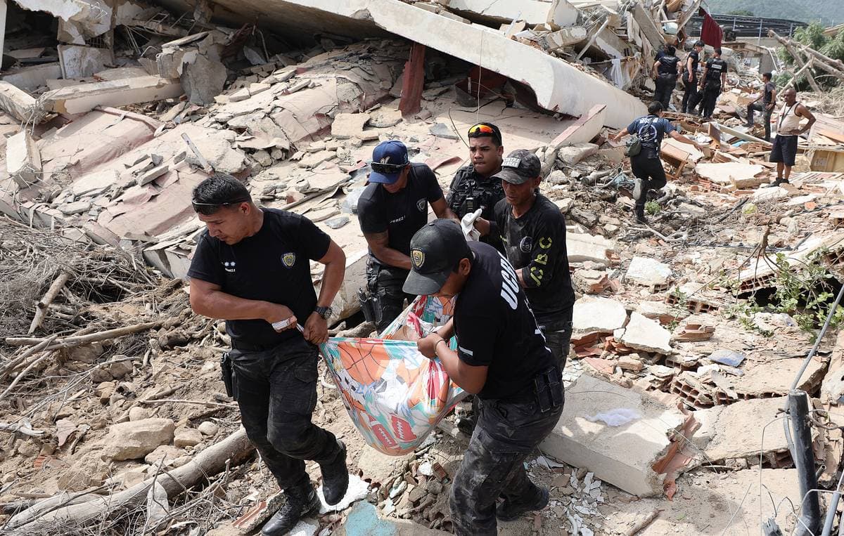11-year old rescued in Venezuela after 70 hours under rubble