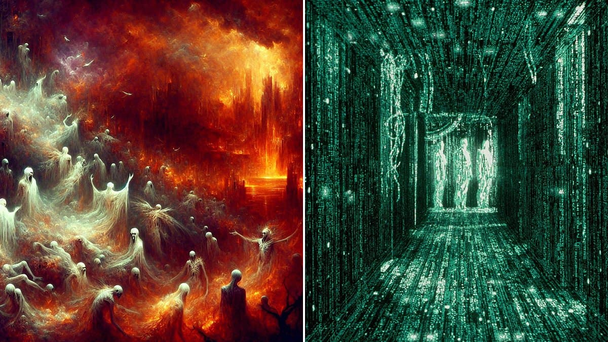 Doctor says visions of hell reveal we're living in God's simulation