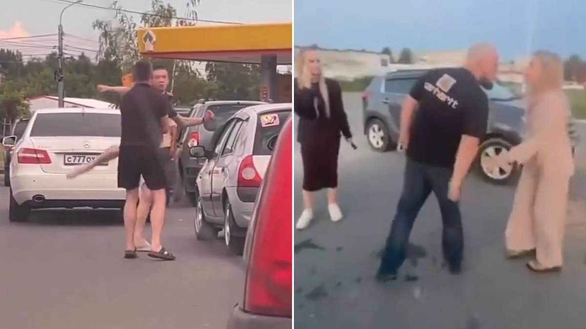 Russians fight over fuel at gas stations as Putin admits to shortage