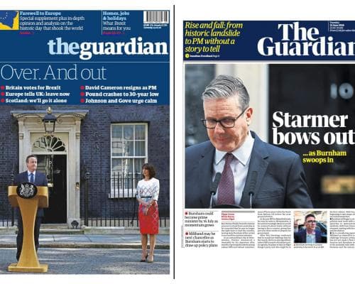 Two prime ministerial resignations, 10 years apart: ‘Brexit represents a kind of faultline in British history’