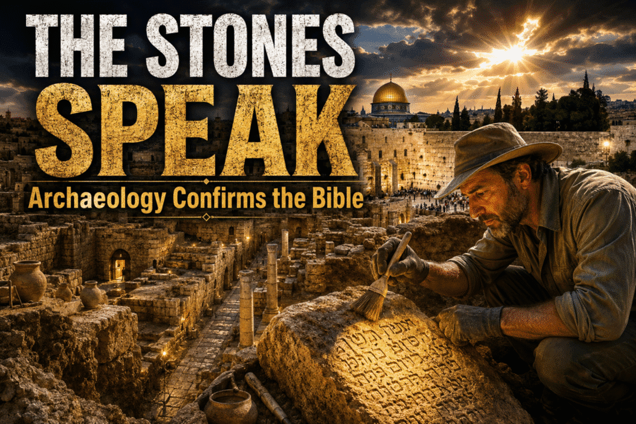 Jesus Said the Stones Would Speak. Now the Western Wall Is Revealing the Truth.
