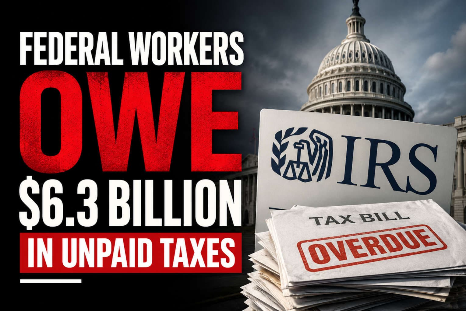 IRS Under Fire Over Unpaid Government Taxes