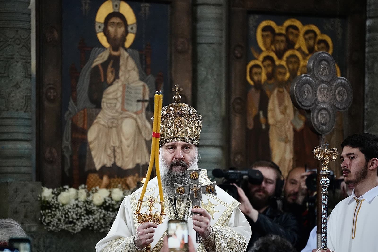 Georgian Orthodox Church elects new leader at fraught time for the influential institution