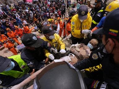 Grief and optimism clash in scramble to locate survivors 4 days after Venezuela earthquakes