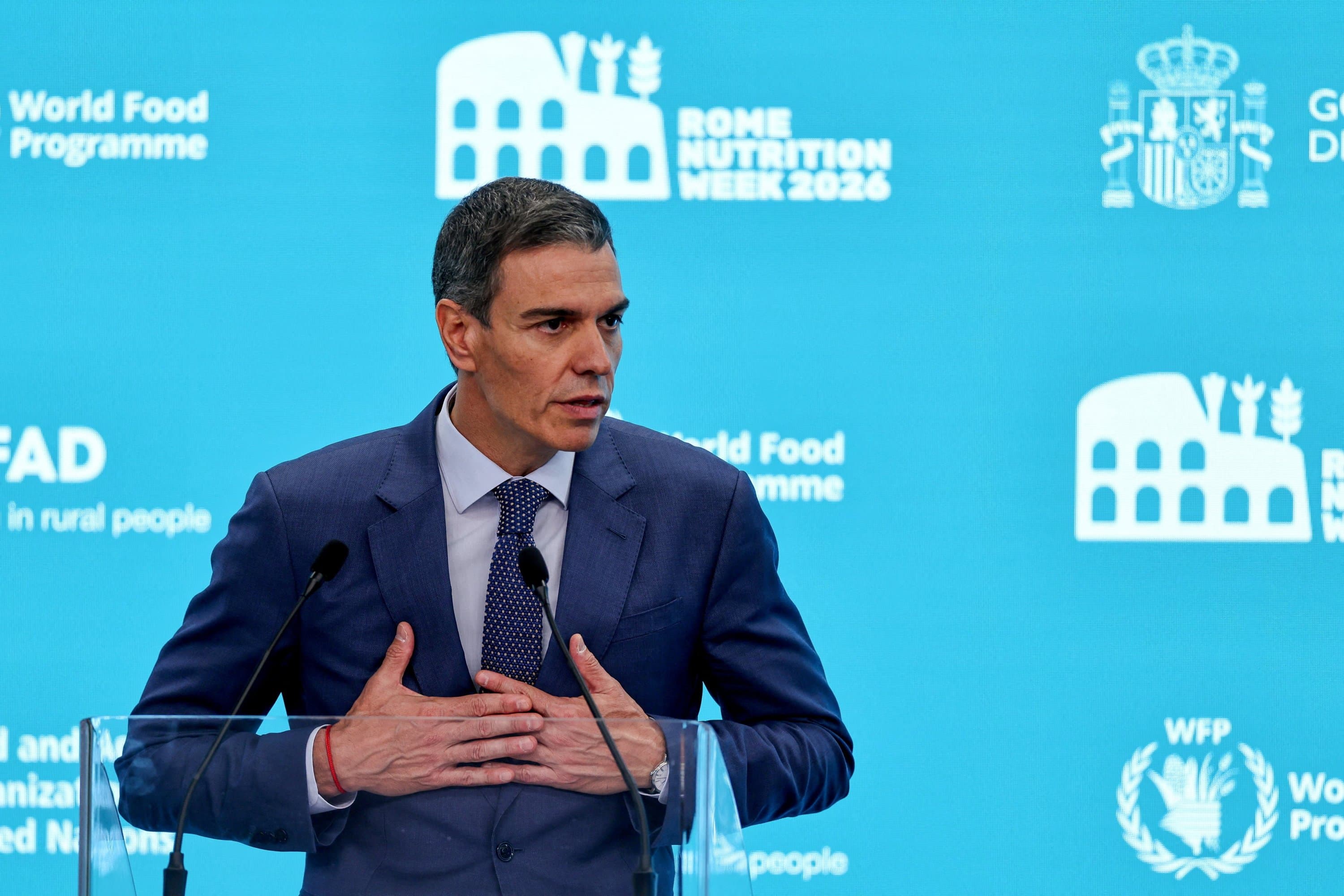 Spain's PM Sanchez warns hunger is being used as ‘cheap weapon’ in wars