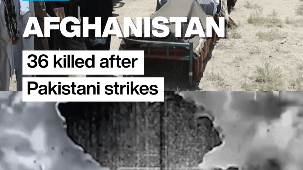 Afghanistan: at least 36 killed in deadly Pakistani strikes