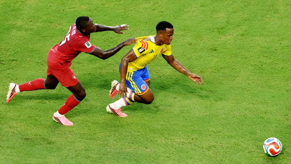 Colombia top World Cup Group K after scoreless draw with Portugal