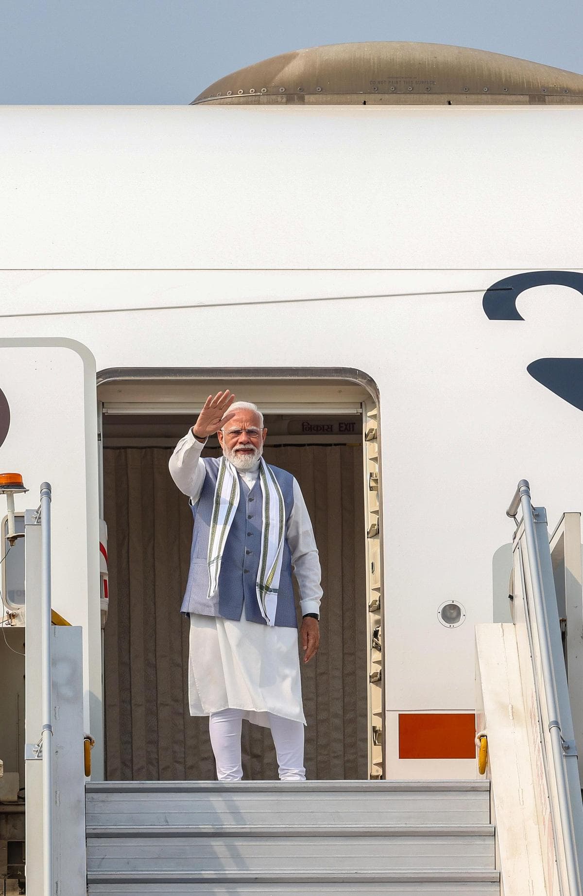 Watch: PM Modi leaves for Seychelles for National Day golden jubilee